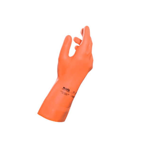Mapa Profesional guantes de latex T-8 Pequeña